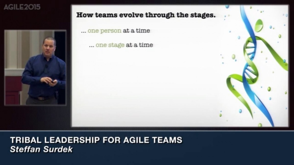 Evolve through stages