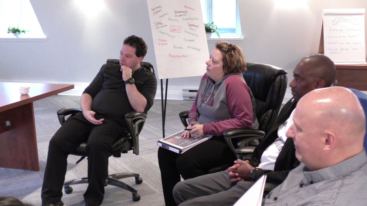 Josee watching video